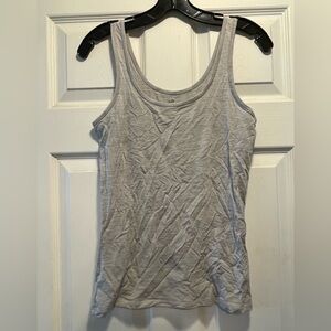 Icebreaker Light Gray Scoop Neck Tank Top